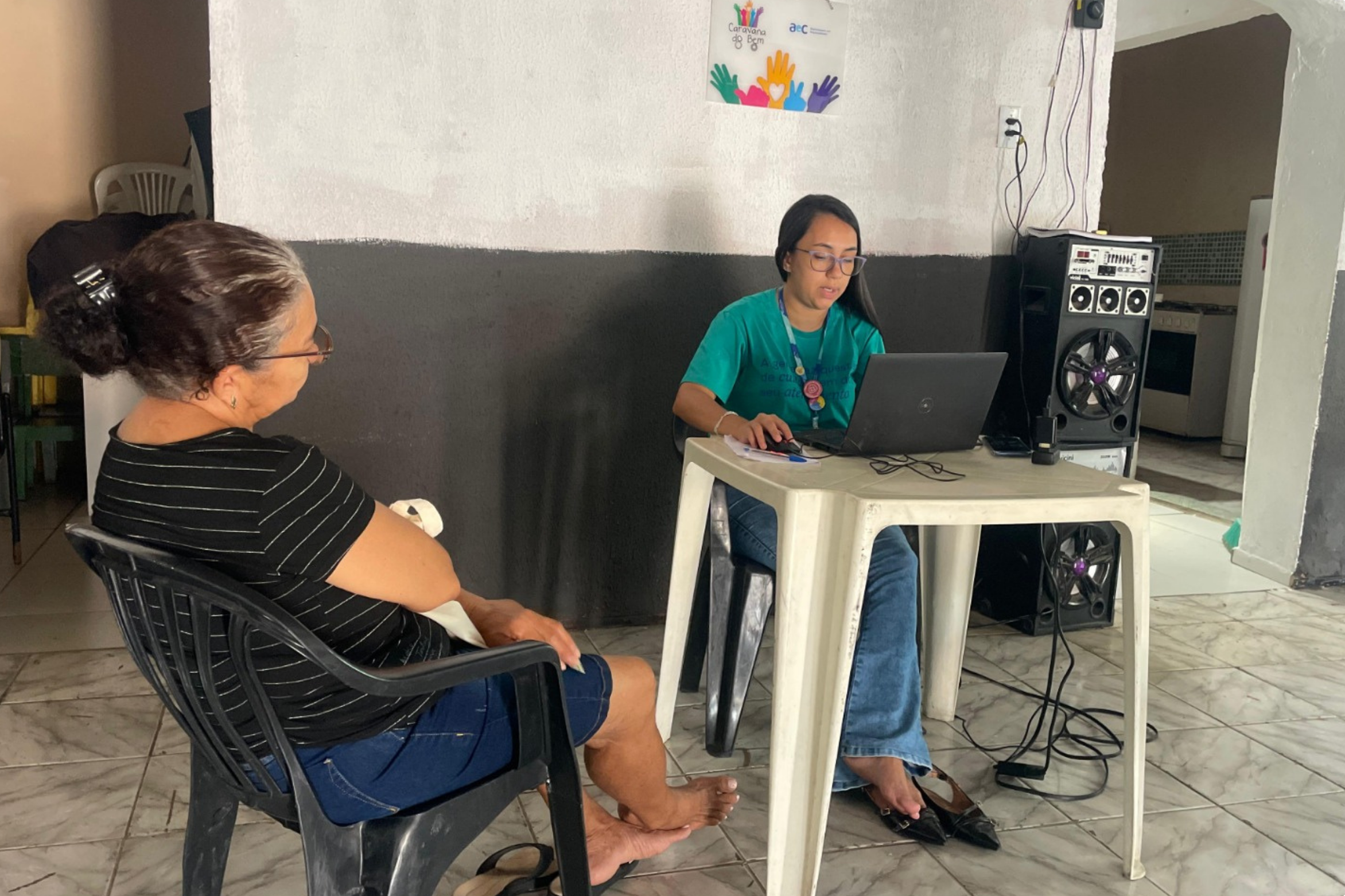 Atendimento itinerante facilita acesso da população de Crato aos serviços de água e esgoto
