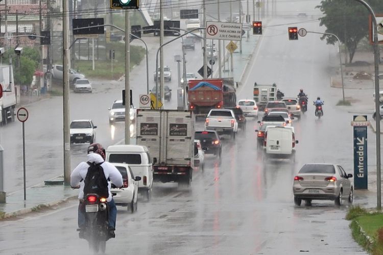 Potengi registrou a maior chuva do Ceará com 128mm e Juazeiro do Norte teve 24 milímetros