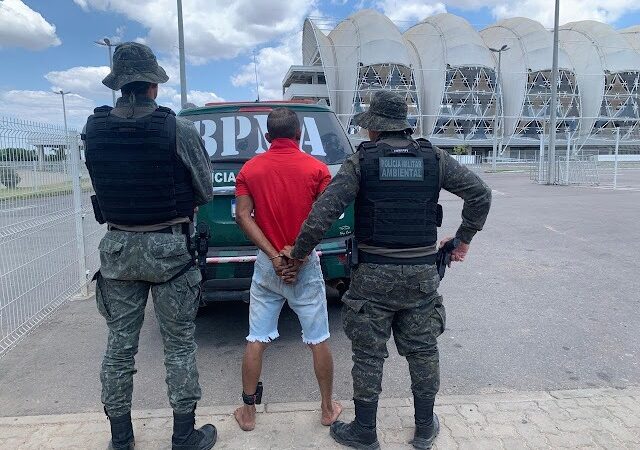 Homem é preso pelo BPMA acusado de furto em Juazeiro do Norte