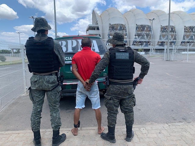 Homem é preso pelo BPMA acusado de furto em Juazeiro do Norte