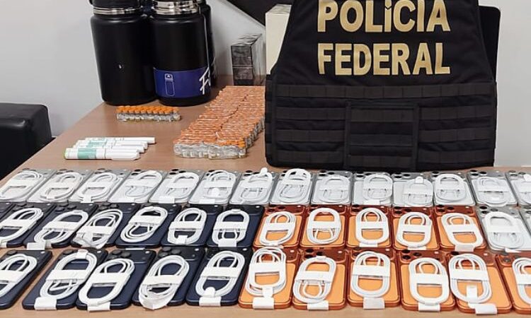 PF prende indivíduo por descaminho no Aeroporto de Juazeiro do Norte