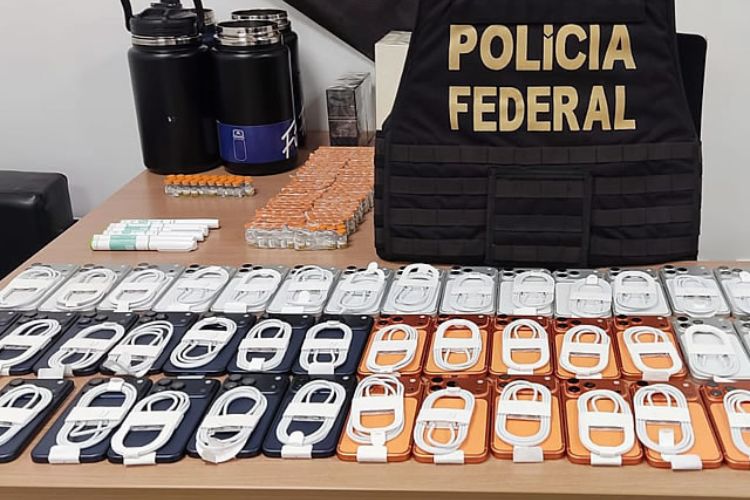 PF prende indivíduo por descaminho no Aeroporto de Juazeiro do Norte