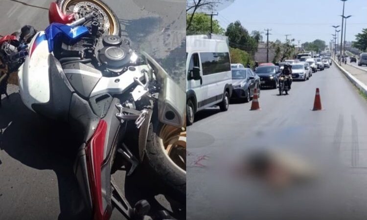 Homem morre após ser atropelado por motocicleta em alta velocidade no Crato