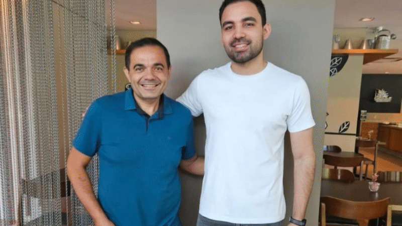 Vereador Cicinho Cabeleireiro apresenta demandas de Juazeiro do Norte em encontro com o deputado federal Matheus Noronha