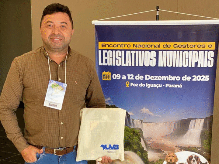 Vereador Bilinha participa do Encontro Nacional de Gestores e Legislativos Municipais em Foz do Iguaçu