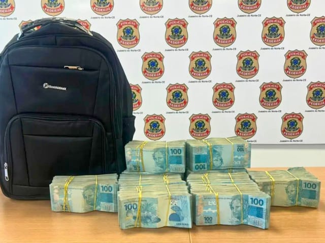 Polícia Federal apreende R$ 500 mil em espécie em Juazeiro do Norte