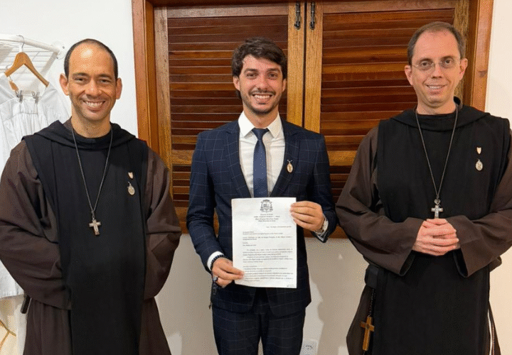 Vereador Vinícius Duarte garante vinda da imagem peregrina de São Miguel Arcanjo para a Diocese do Crato em 2026