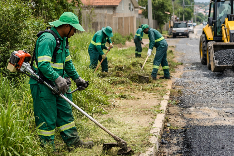Vereador Barbosa Neto solicita serviços de capinação e recuperação de ruas em Juazeiro do Norte