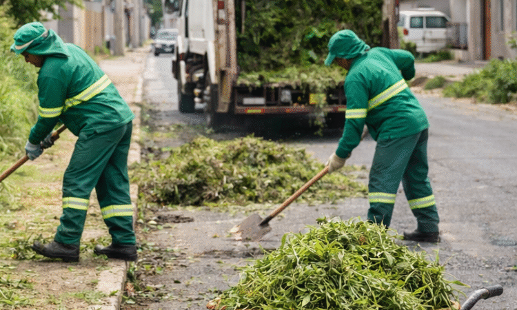 Vereador Alexandre Sobreira solicita limpeza e capinação em rua do bairro José Geraldo da Cruz