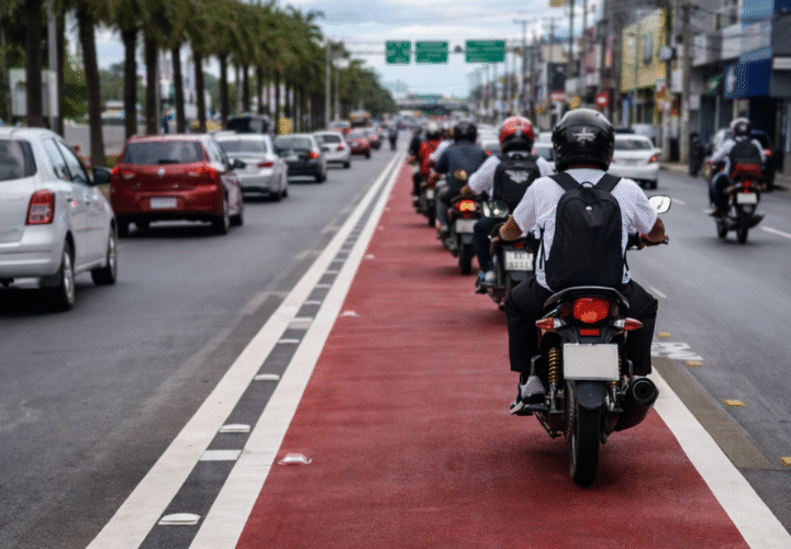 Vereador Boaz do Bolsonaro propõe criação de faixas exclusivas para motocicletas em avenidas de Juazeiro do Norte
