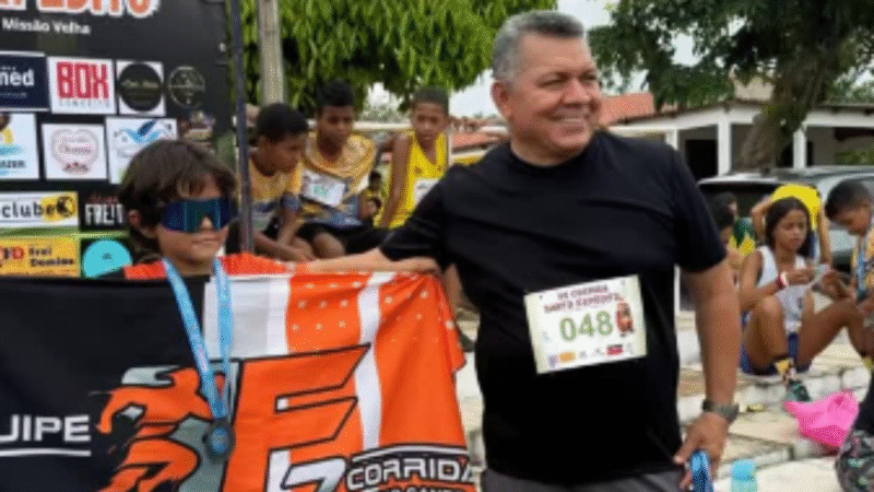 Vereador Chagas Moura participa da VII Corrida Santo Expedito e destaca incentivo ao esporte em Juazeiro do Norte