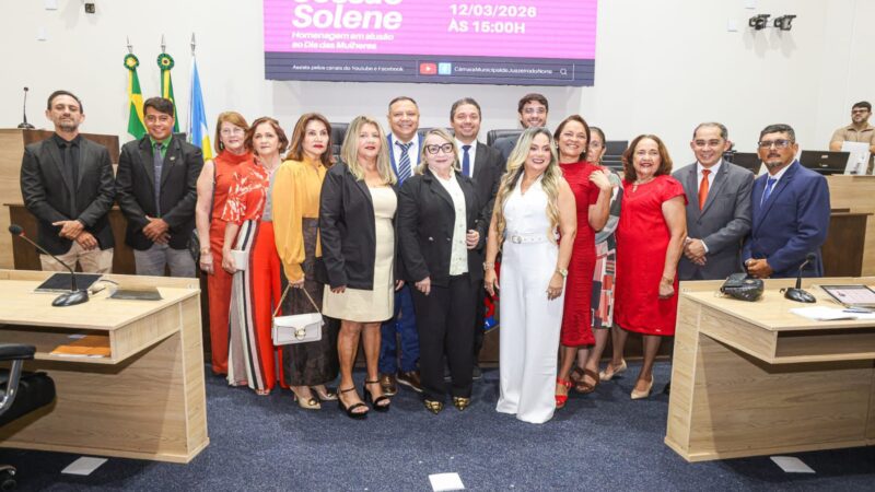 Câmara de Juazeiro do Norte homenageia mulheres e aprova proposta que prevê desconto de até 30% no IPTU para quem plantar árvores