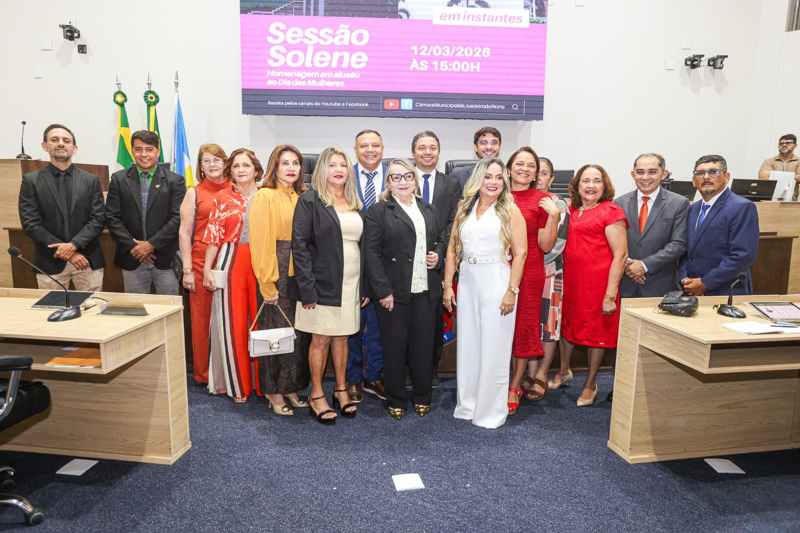 Câmara de Juazeiro do Norte homenageia mulheres e aprova proposta que prevê desconto de até 30% no IPTU para quem plantar árvores