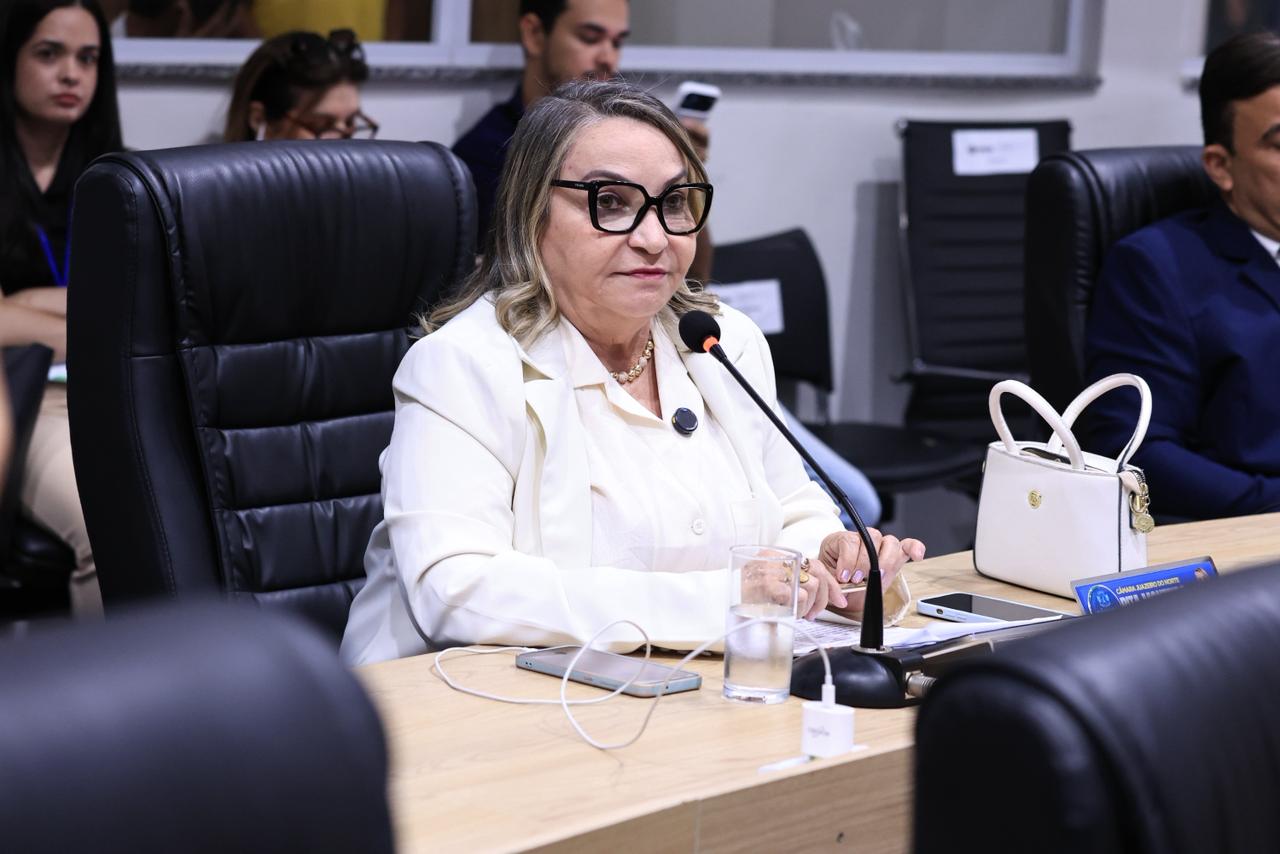 Vereadora Rita Monteiro solicita reparos em praça de igreja na zona rural e apresenta homenagem