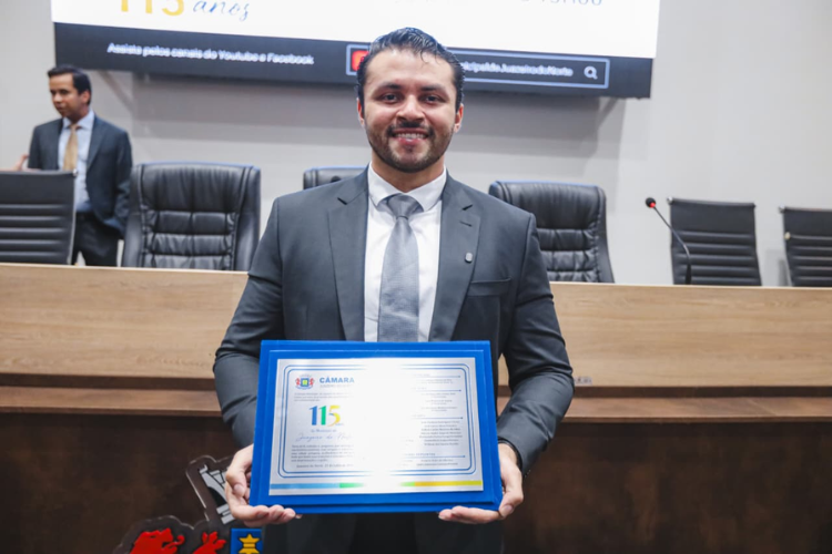 Vereador Saulo Santana participa da abertura da Semana do Município em homenagem aos 115 anos de Juazeiro do Norte