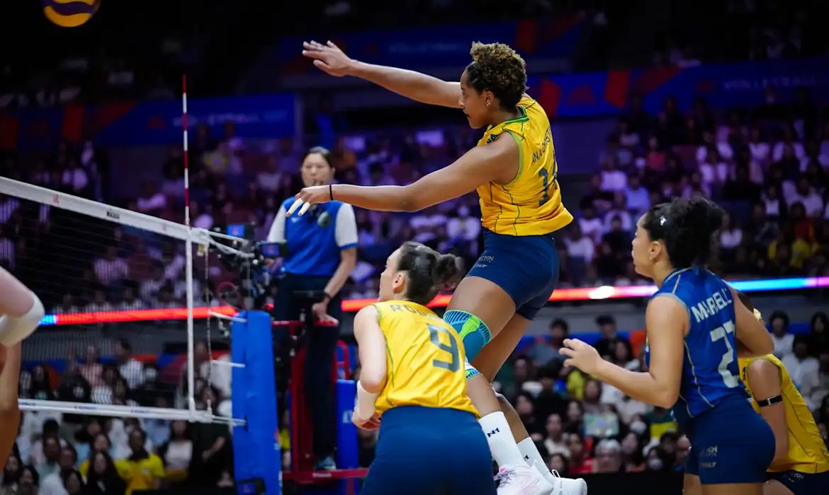 Brasil enfrenta o Japão nas quartas de final da Liga das Nações Feminina de Vôlei
