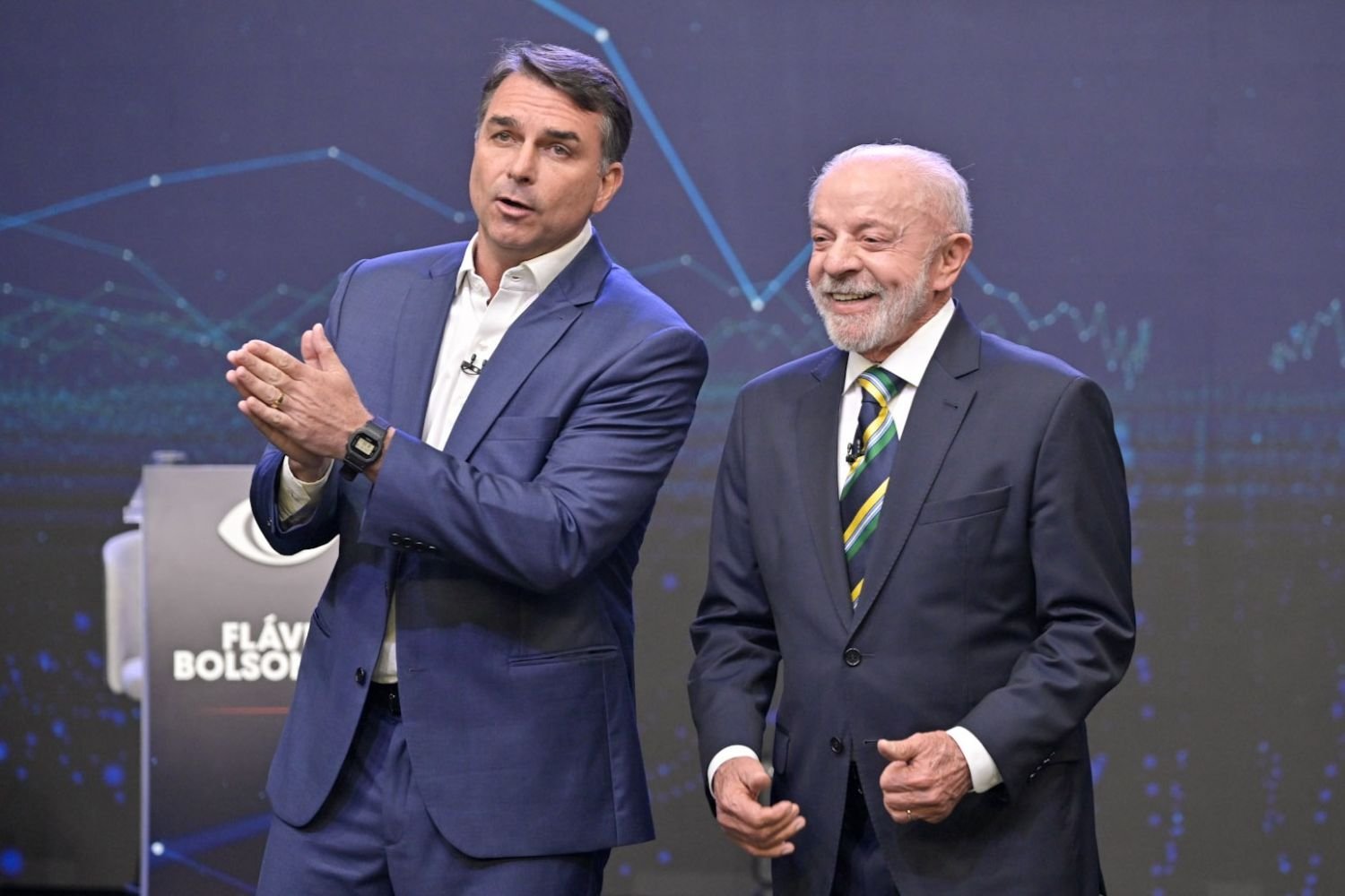 Quaest aponta empate técnico entre Flávio Bolsonaro e Lula no segundo turno, com 45% e 44%